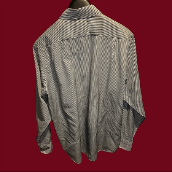 Vintage Women’s Blouse Black & White Striped w/ Sequin & Embroidered Cats - Picture 3 of 10